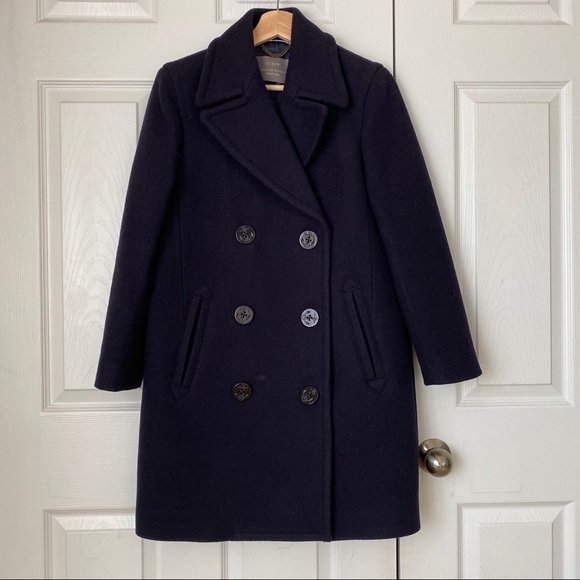 J. Crew Stadium Cloth Captain Coat.  Recently dried cleaned - Picture 4 of 11